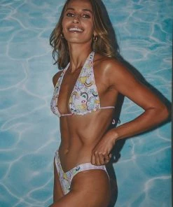 VDM The Label New & Most Loved Bobby Reversible Bikini Top - Fairyfloss Skyrockets And Bubblegum Gingham 8 VDM The Label New & Most Loved Bobby Reversible Bikini Top - Fairyfloss Skyrockets And Bubblegum Gingham