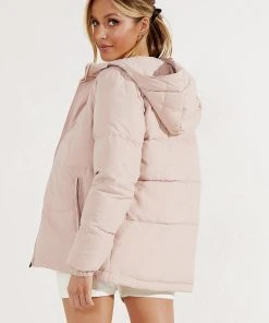 Womens Huffer Puffer - Dusty Pink 9 Womens Huffer Puffer - Dusty Pink