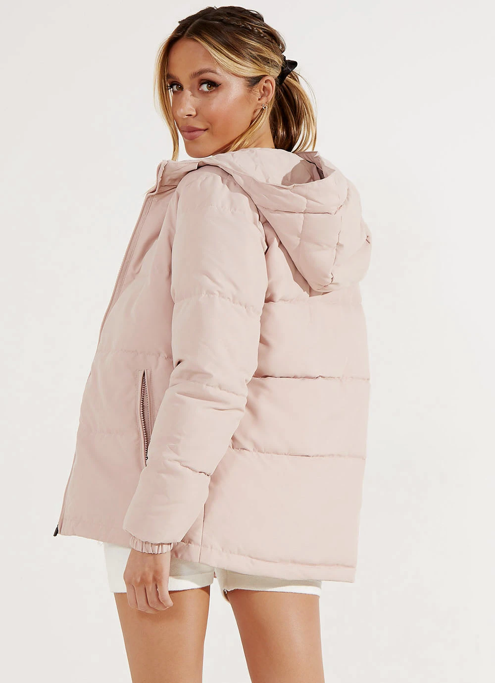 Womens Huffer Puffer - Dusty Pink 5 Womens Huffer Puffer - Dusty Pink