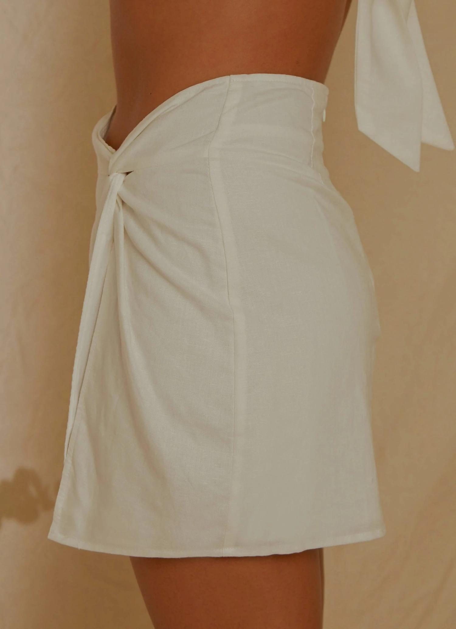 Peppermayo Exclusive European Edition Mini Skirt - White 5 Peppermayo Exclusive European Edition Mini Skirt - White