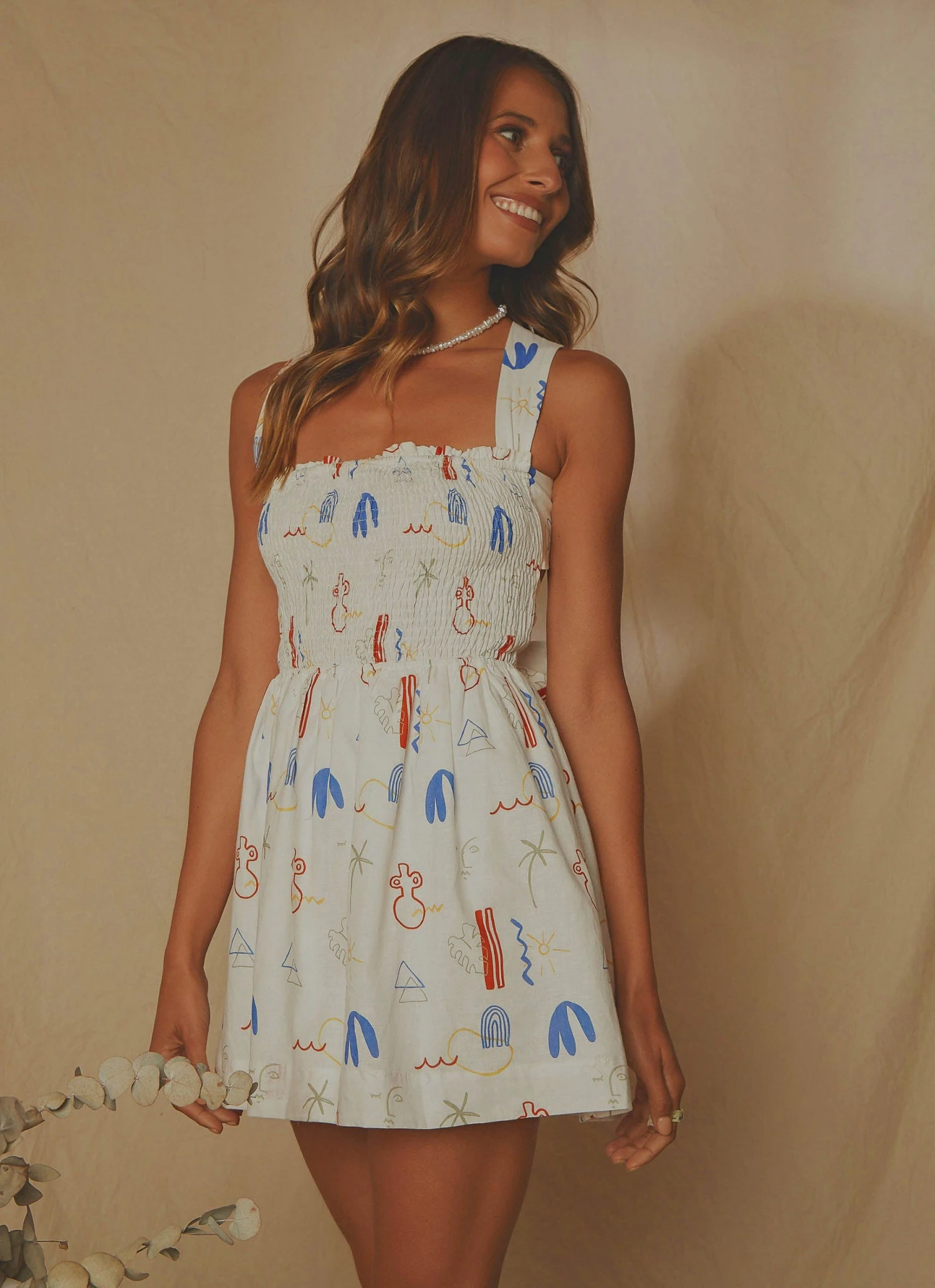 Peppermayo Exclusive European Towns Linen Mini Dress - Santorini New & Most Loved 4 Peppermayo Exclusive European Towns Linen Mini Dress - Santorini New & Most Loved