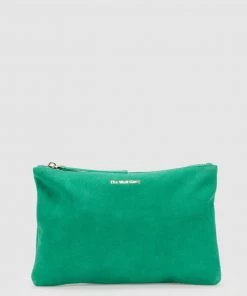 The Wolf Gang Bedouin Clutch - Marine Suede