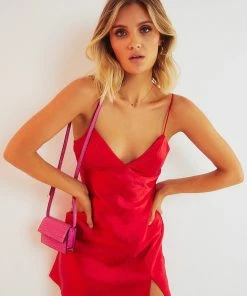 Peppermayo Blinding Lights Dress - Red