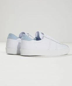 Superga 2843 CLUBS SNEAKER - A0E White/Blue New & Most Loved 9 Superga 2843 CLUBS SNEAKER - A0E White/Blue New & Most Loved