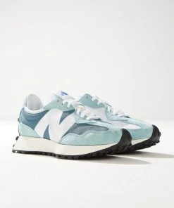 New Balance 327 Sneaker - Storm Blue With Deep Sea 6 New Balance 327 Sneaker - Storm Blue With Deep Sea