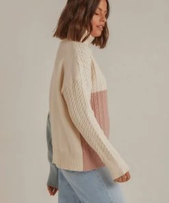 Peppermayo Residence Knit Sweater - Baby Blue Multi New & Most Loved