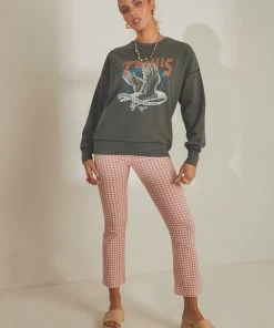 Thrills Storm The Castle Slouch Crew - Merch Black New & Most Loved