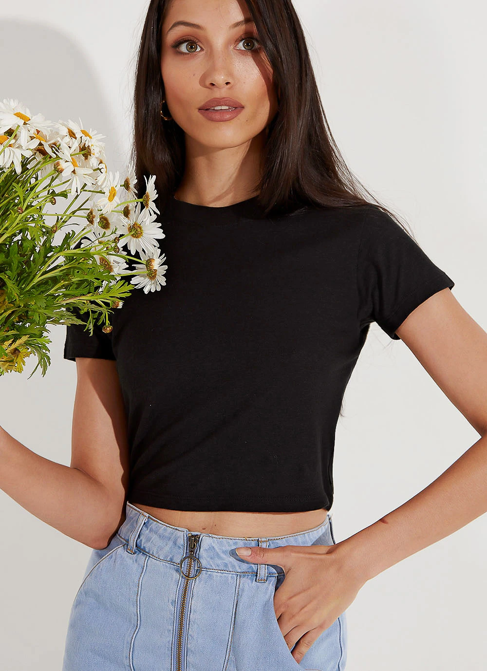 Afends New & Most Loved Rosa - Hemp Fitted Tee - Black 1 Afends New & Most Loved Rosa - Hemp Fitted Tee - Black