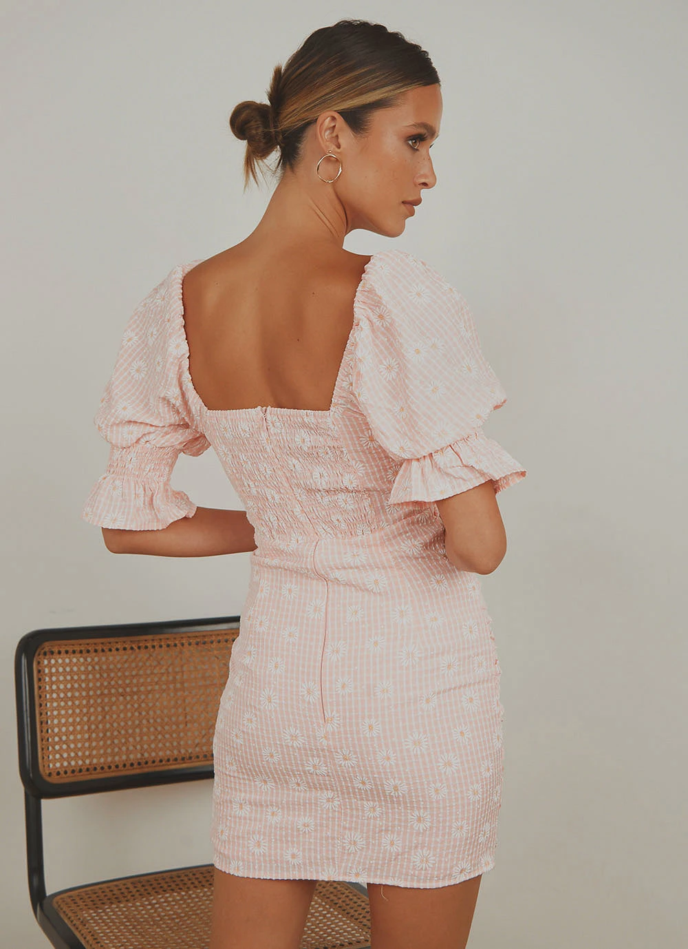 Peppermayo Last Song Floral Mini Dress - Pink New & Most Loved 5 Peppermayo Last Song Floral Mini Dress - Pink New & Most Loved