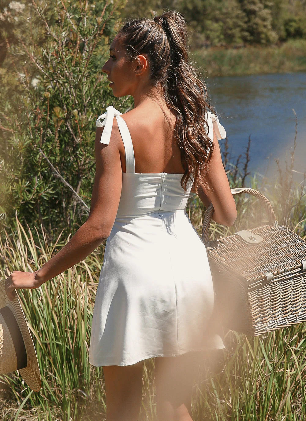 Peppermayo Exclusive French Kiss Mini Dress - White 5 Peppermayo Exclusive French Kiss Mini Dress - White