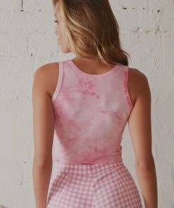 Peppermayo Floating Away Crop - Pink 7 Peppermayo Floating Away Crop - Pink