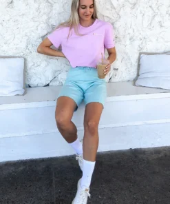 Peppermayo New Bottoms On Repeat Shorts - Blue