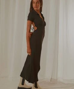 Peppermayo New & Most Loved Remember To Love Midi Dress - Black