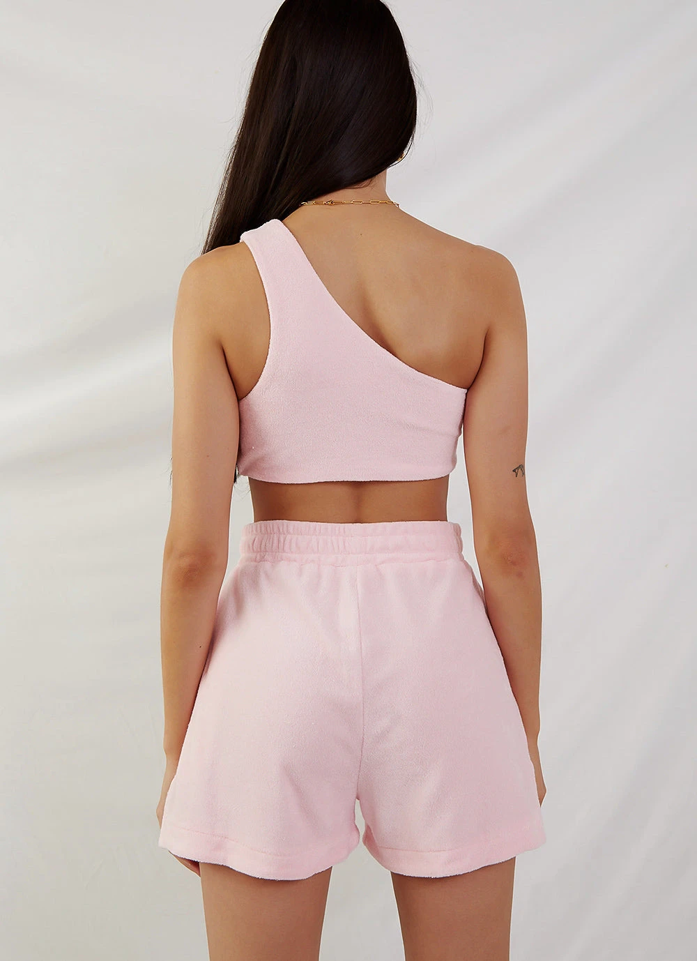 Peppermayo Exclusive New & Most Loved Solstice Terry Crop Top - Pink 8 Peppermayo Exclusive New & Most Loved Solstice Terry Crop Top - Pink