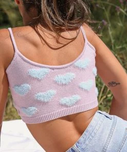 Peppermayo First Move Knit Crop - Pink 9 Peppermayo First Move Knit Crop - Pink