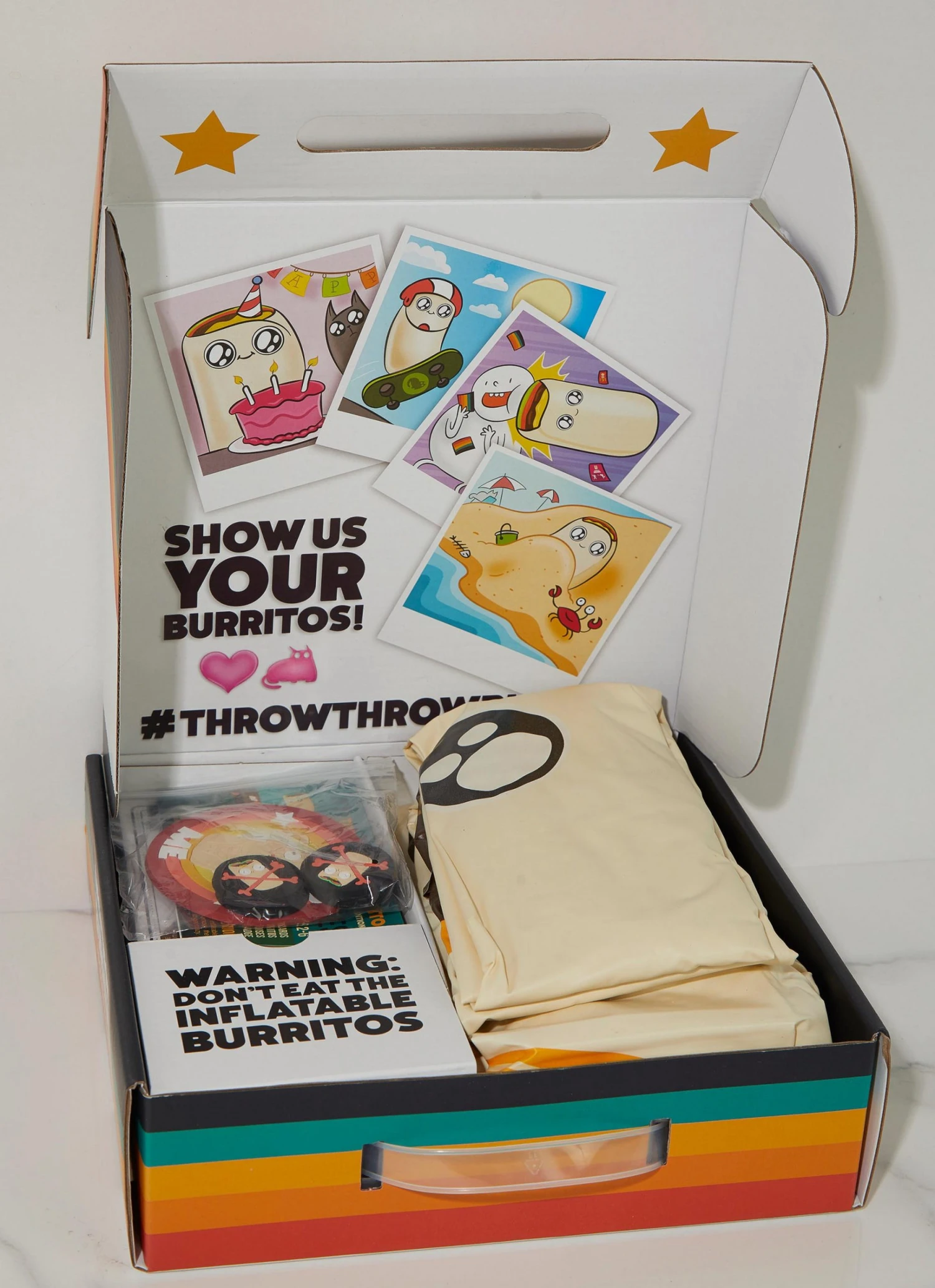 VR Distribution Throw Throw Burrito - Extreme Outdoor Edition - Multi 3 VR Distribution Throw Throw Burrito - Extreme Outdoor Edition - Multi