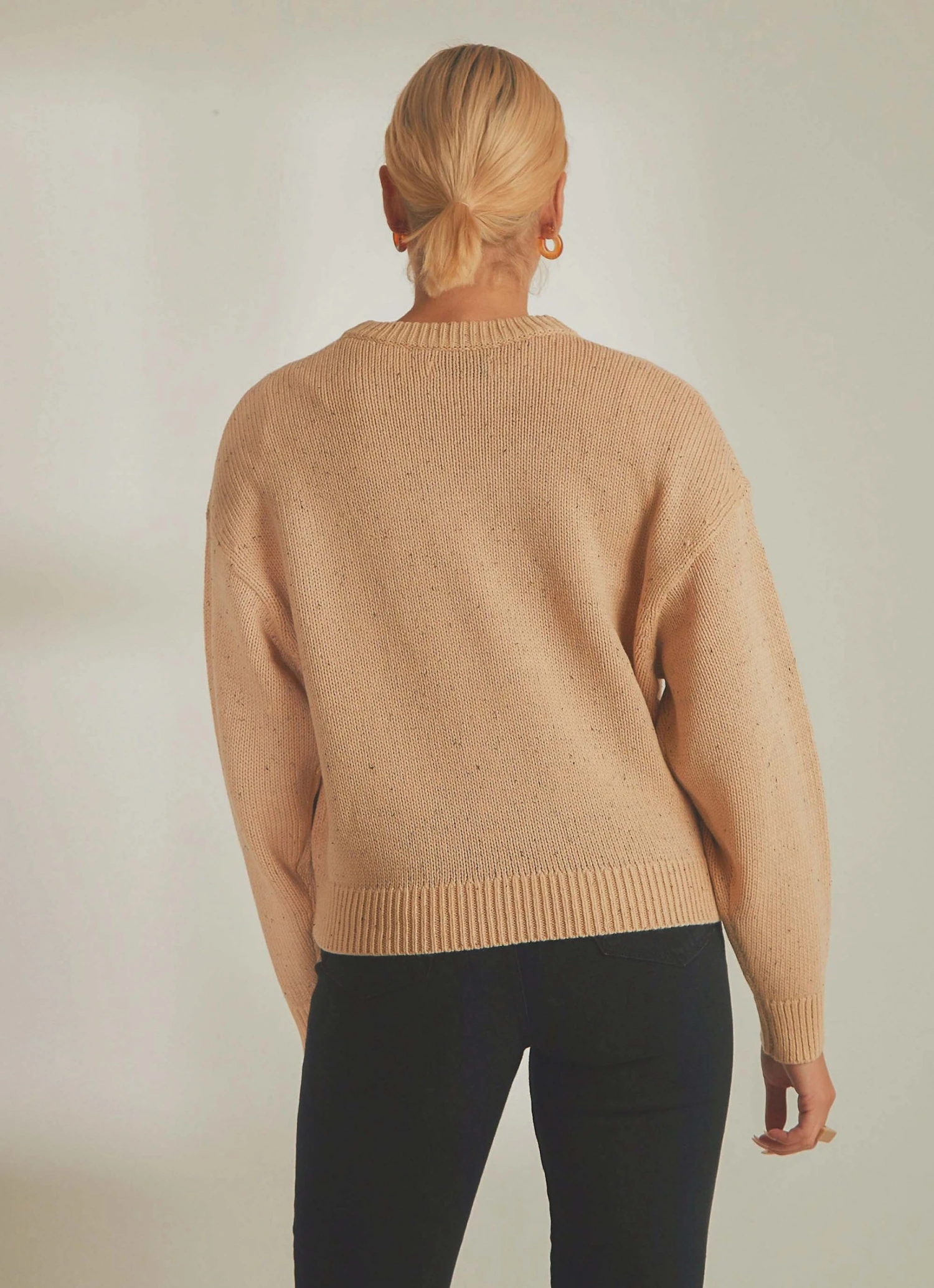 Nude Lucy Lennon Speckle Knit - Honey Speckle 6 Nude Lucy Lennon Speckle Knit - Honey Speckle