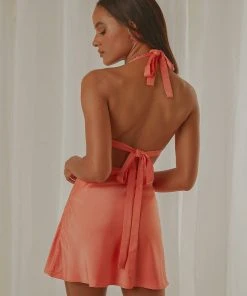Peppermayo Exclusive New & Most Loved Marseille Mini Dress - Orange