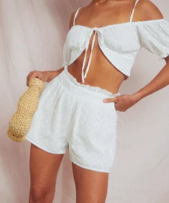 Peppermayo Chicago Shorts - White Seasonal