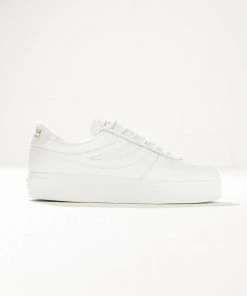 Superga 2850-Seattle 3 Comfleaw - A8T White-Gold-Blue Lt 9 Superga 2850-Seattle 3 Comfleaw - A8T White-Gold-Blue Lt