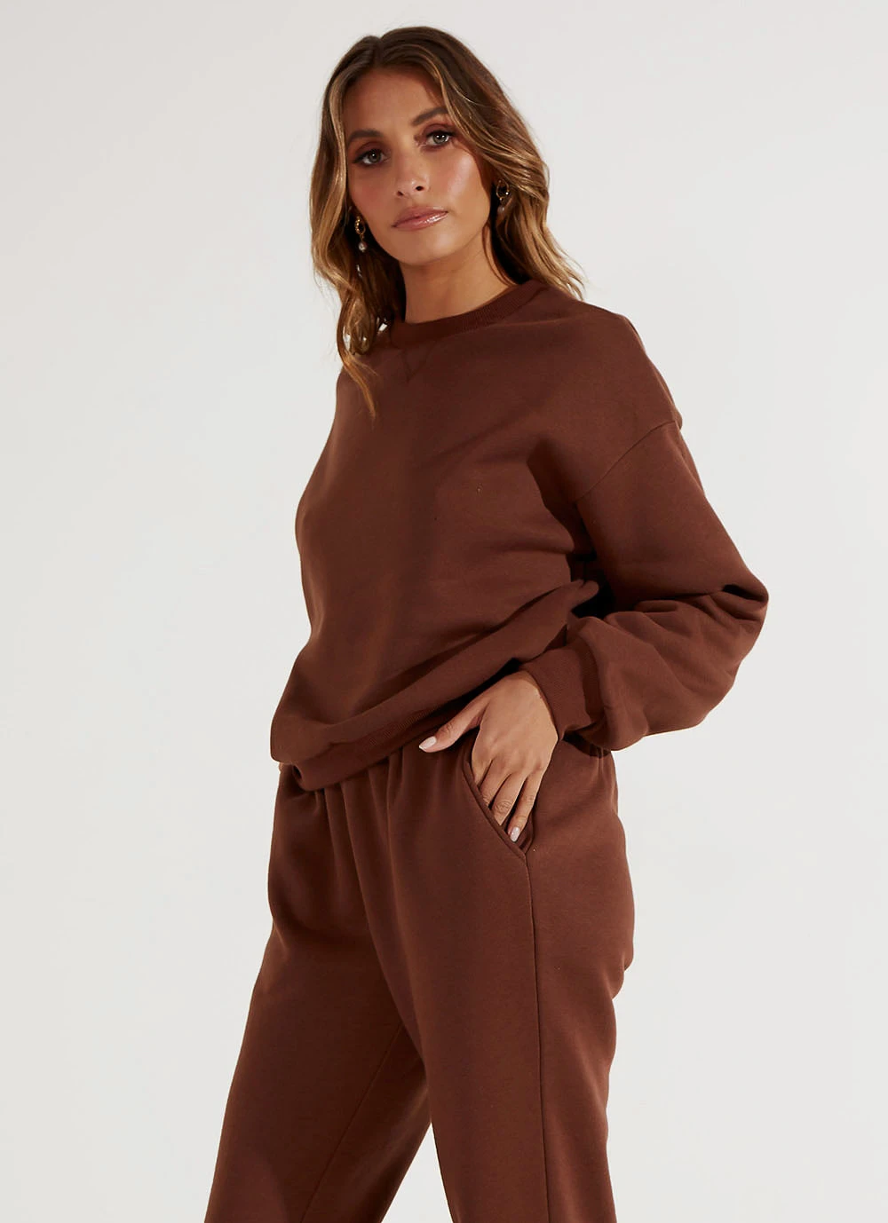 Peppermayo Exclusive New & Most Loved It Crowd Crewneck - Choc Brown 5 Peppermayo Exclusive New & Most Loved It Crowd Crewneck - Choc Brown