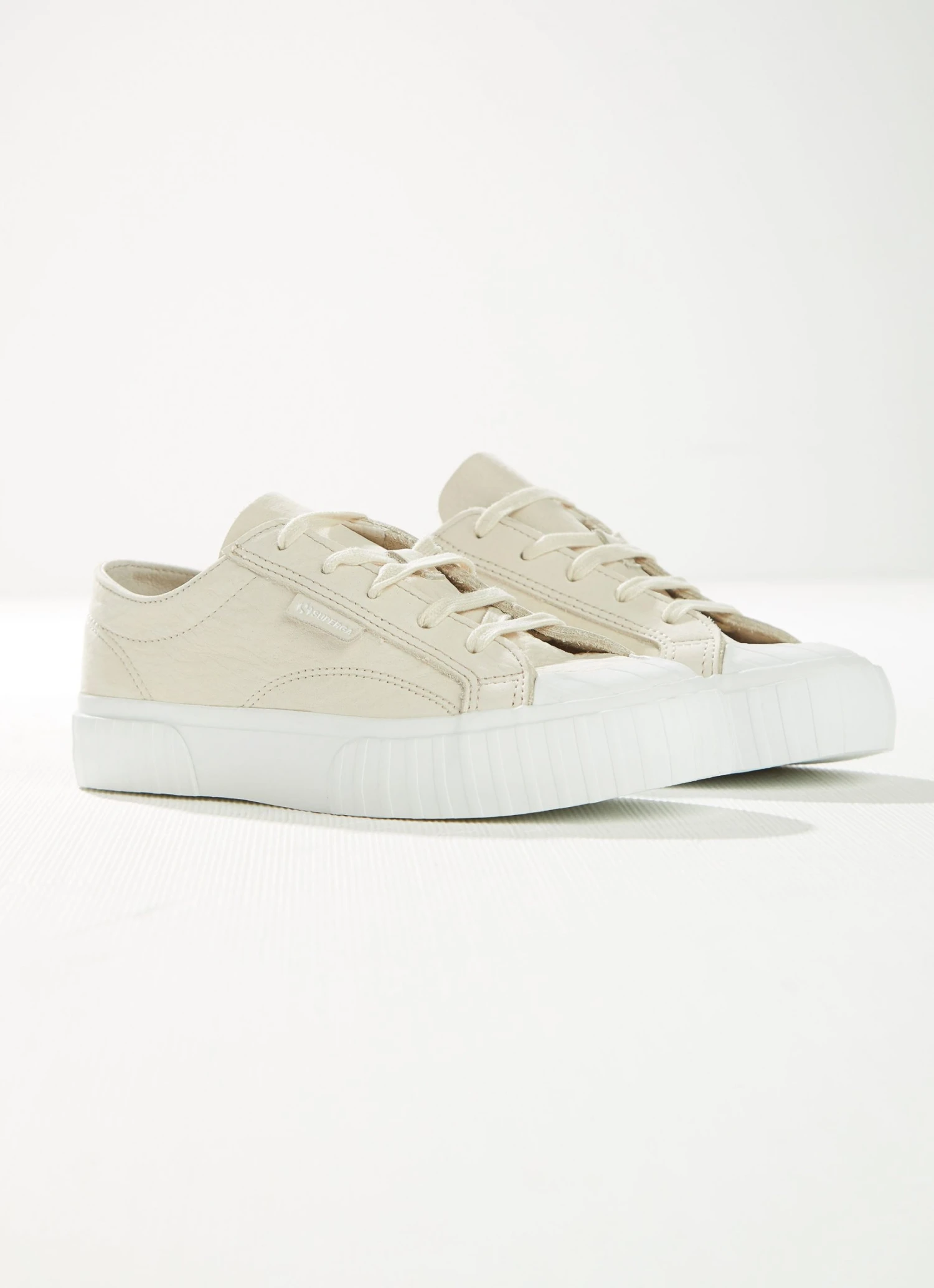 Superga 2630 Stripe Buttersoft Sneaker - A4M Beige Gesso New & Most Loved 2 Superga 2630 Stripe Buttersoft Sneaker - A4M Beige Gesso New & Most Loved