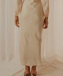 Peppermayo Exclusive New & Most Loved Maison Maxi Skirt - Ivory 11 Peppermayo Exclusive New & Most Loved Maison Maxi Skirt - Ivory