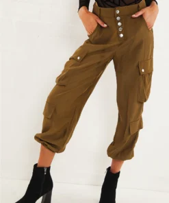 Peppermayo Cypress Pants - Khaki Bottoms 6 Peppermayo Cypress Pants - Khaki Bottoms