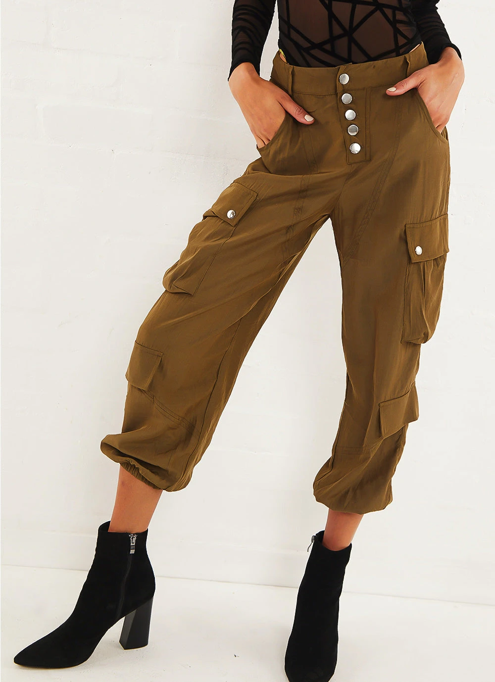 Peppermayo Cypress Pants - Khaki Bottoms 2 Peppermayo Cypress Pants - Khaki Bottoms
