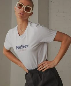 Huffer New & Most Loved Stella Fairside Tee - White