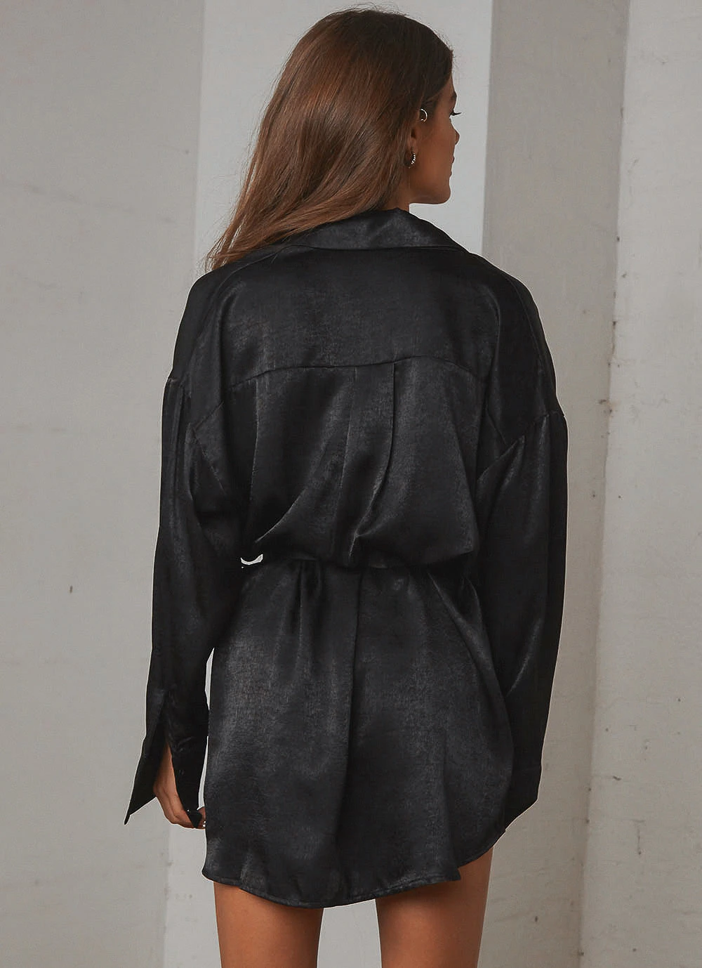 Peppermayo Exclusive New & Most Loved Faye Mini Shirt Dress - Black 6 Peppermayo Exclusive New & Most Loved Faye Mini Shirt Dress - Black