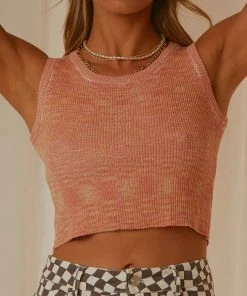 Peppermayo Brooke Crop Top - Orange