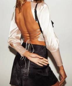 Peppermayo Tops Drifting Top - Champagne