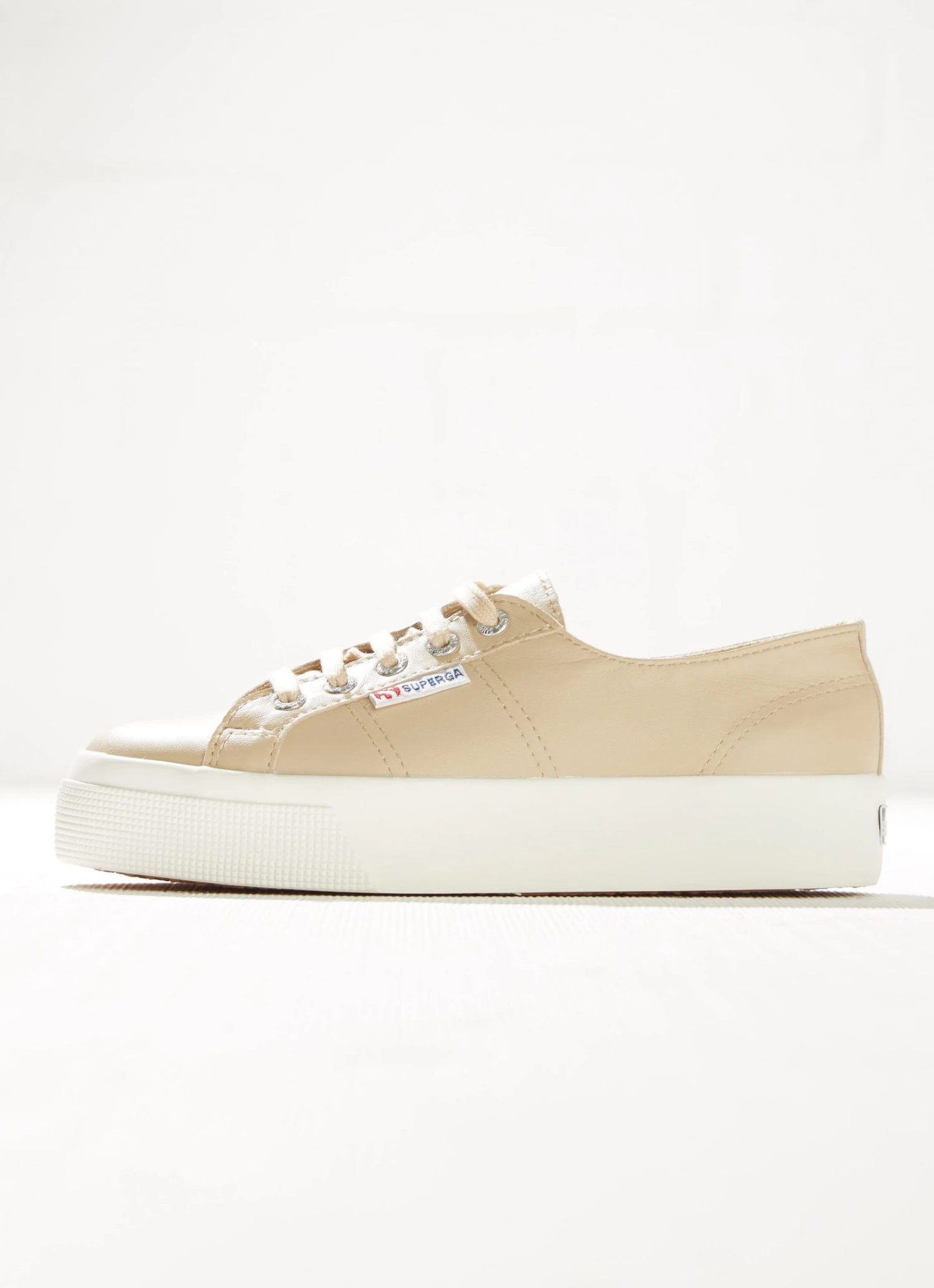 Superga 2730 Nappa Sneaker - Beige Favorio New & Most Loved 4 Superga 2730 Nappa Sneaker - Beige Favorio New & Most Loved