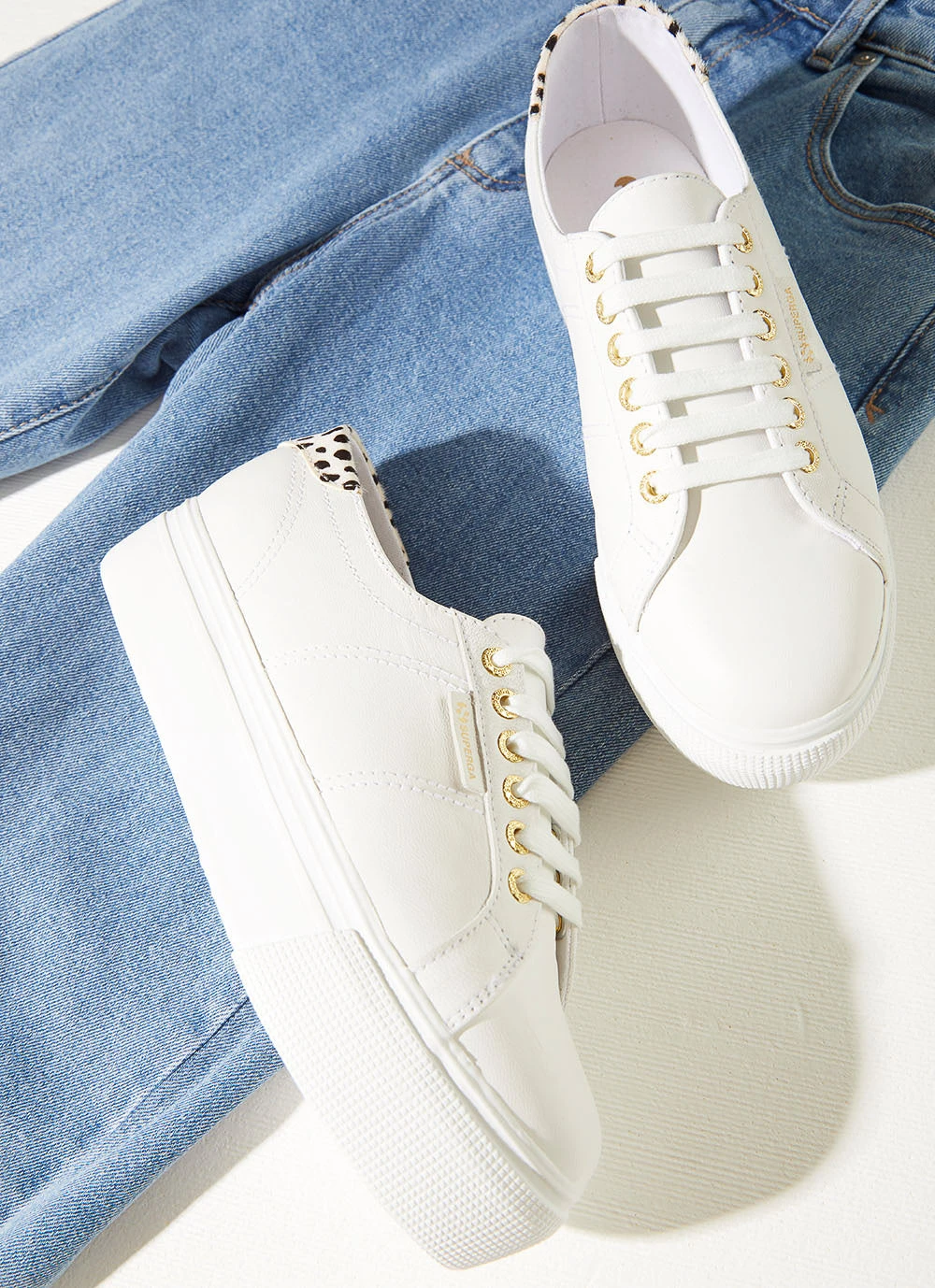 Superga 2790 Goatnappaleaw Pony Hair - White Dalmation New & Most Loved 2 Superga 2790 Goatnappaleaw Pony Hair - White Dalmation New & Most Loved