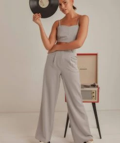 4th & Reckless Vivian Trouser - Chambray New & Most Loved