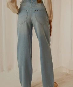 Lee New & Most Loved High Baggy Jean - Dream World Blue 11 Lee New & Most Loved High Baggy Jean - Dream World Blue