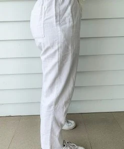 Nude Lucy Nude Classic Pant - White 8 Nude Lucy Nude Classic Pant - White