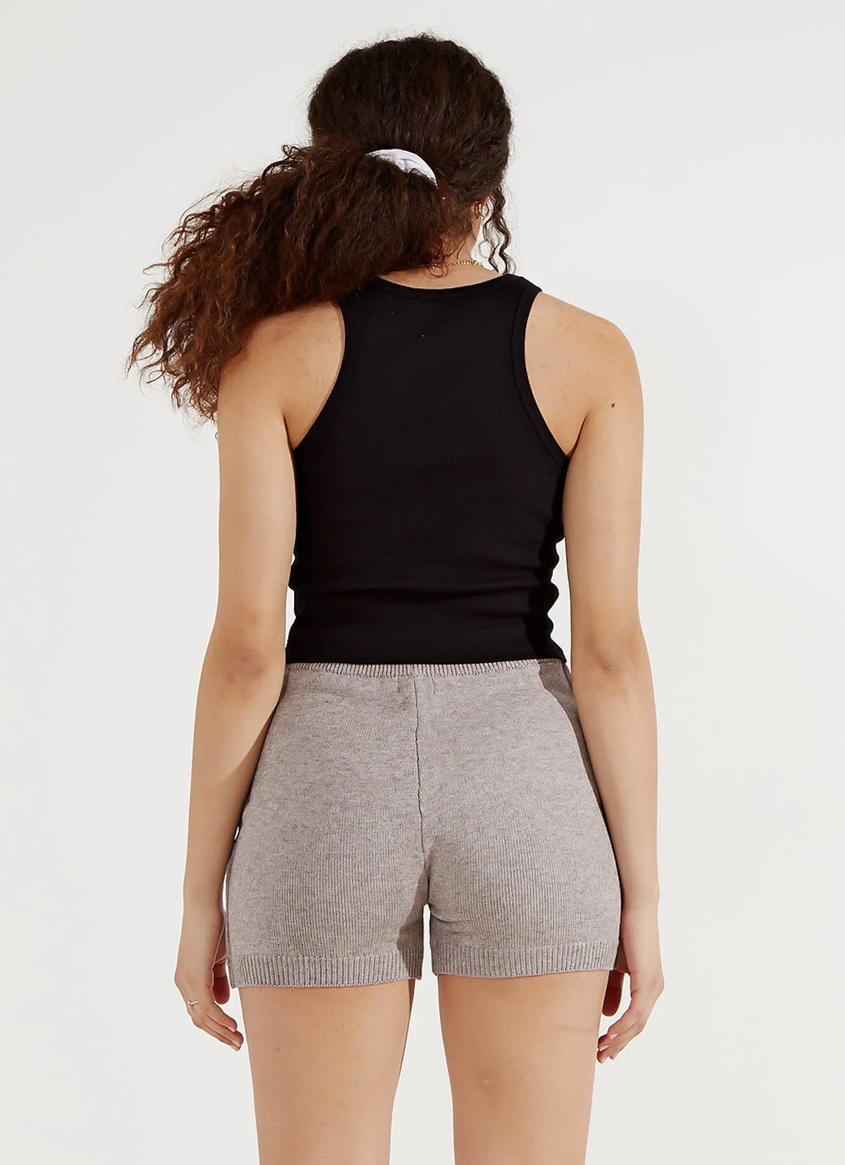 Peppermayo Dear Diary Knit Shorts - Grey New Bottoms 5 Peppermayo Dear Diary Knit Shorts - Grey New Bottoms