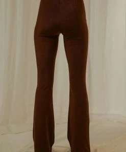 Peppermayo Exclusive Russo Flare Pants - Chocolate 11 Peppermayo Exclusive Russo Flare Pants - Chocolate