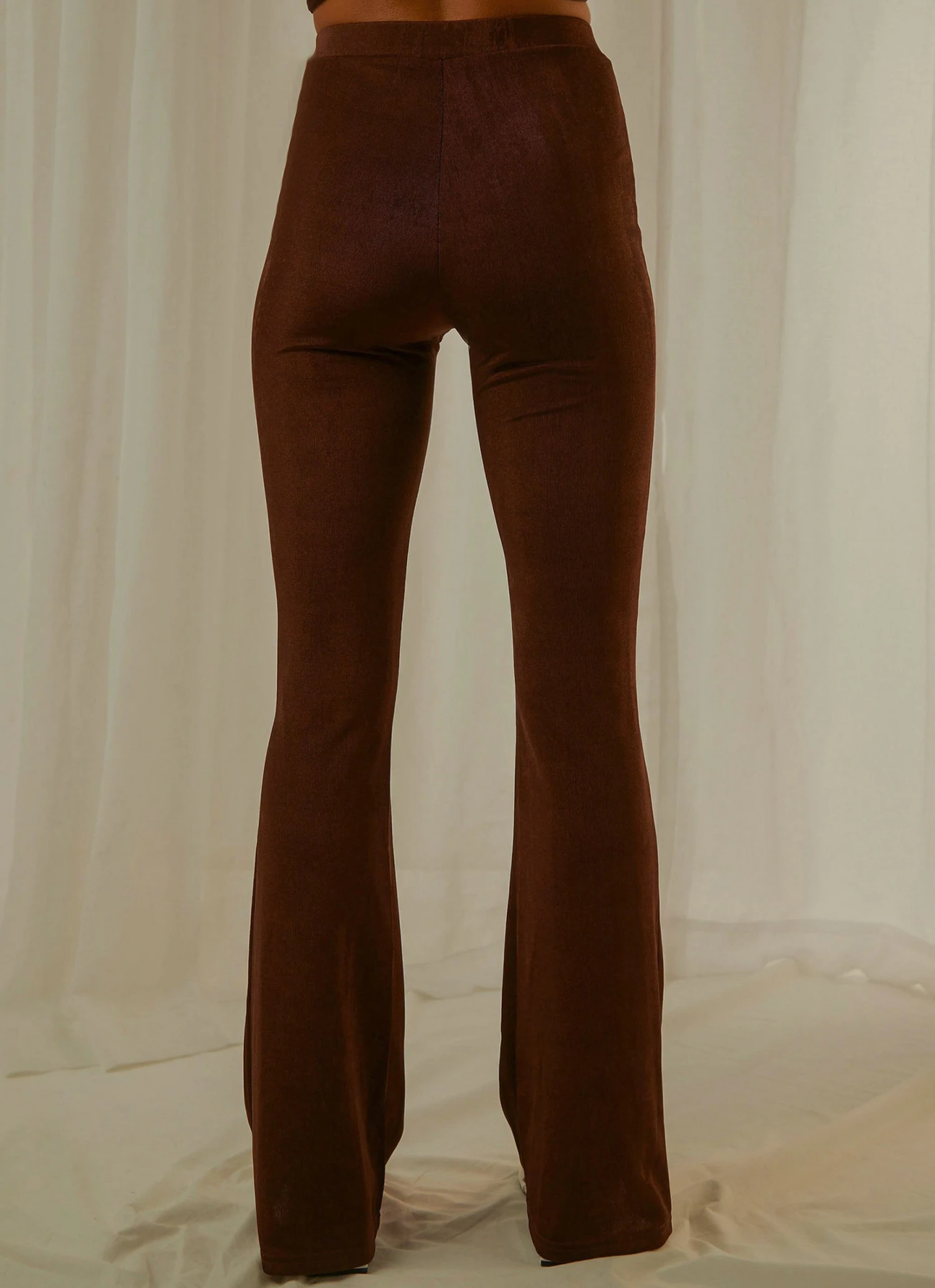 Peppermayo Exclusive Russo Flare Pants - Chocolate 6 Peppermayo Exclusive Russo Flare Pants - Chocolate