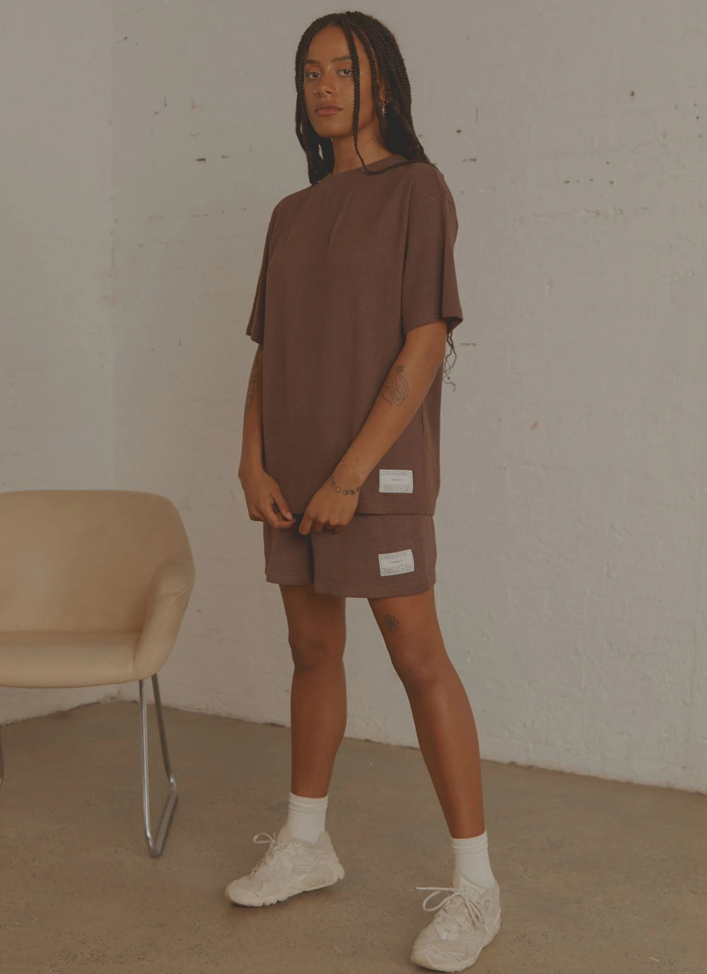 Vacancy Supply The Essential Tee - Chocolate 4 Vacancy Supply The Essential Tee - Chocolate