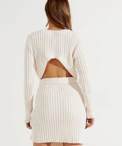 Peppermayo Changing Times Knit Jumper - Cream New & Most Loved 9 Peppermayo Changing Times Knit Jumper - Cream New & Most Loved