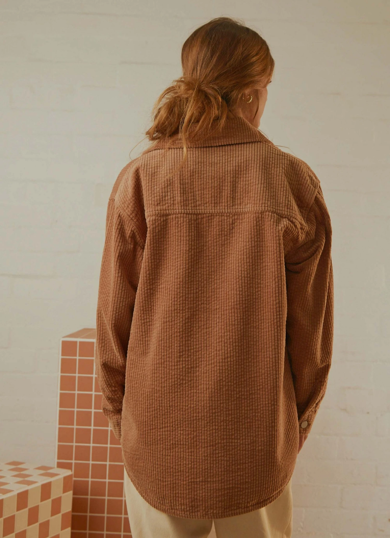 Nude Lucy Paige Corduroy Shacket - Coffee 6 Nude Lucy Paige Corduroy Shacket - Coffee