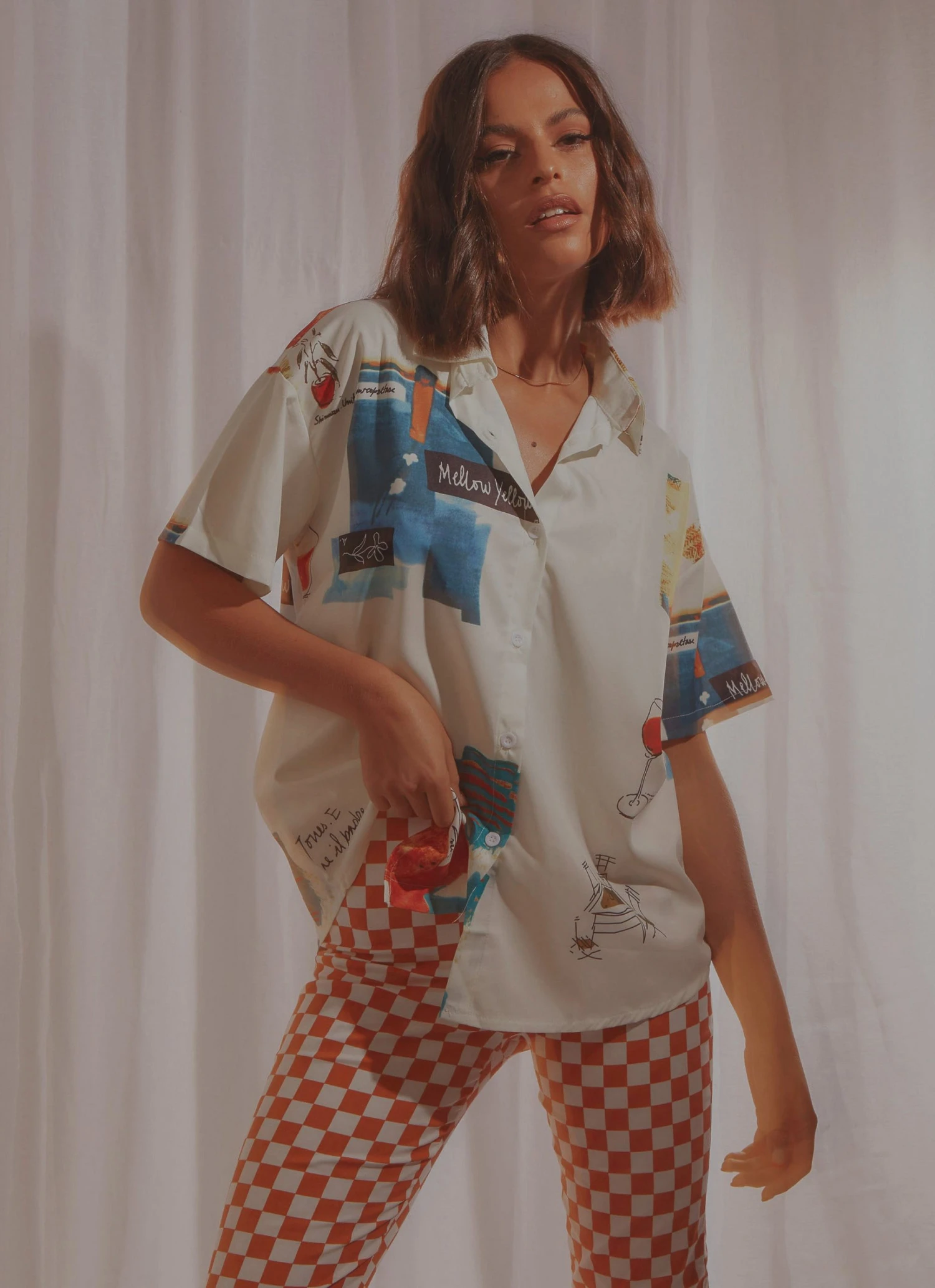 Peppermayo New Tops Cabo Nights Shirt - Multi 1 Peppermayo New Tops Cabo Nights Shirt - Multi