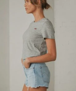 Levi's Perfect Tee - Smokestack Heather New & Most Loved 8 Levi's Perfect Tee - Smokestack Heather New & Most Loved