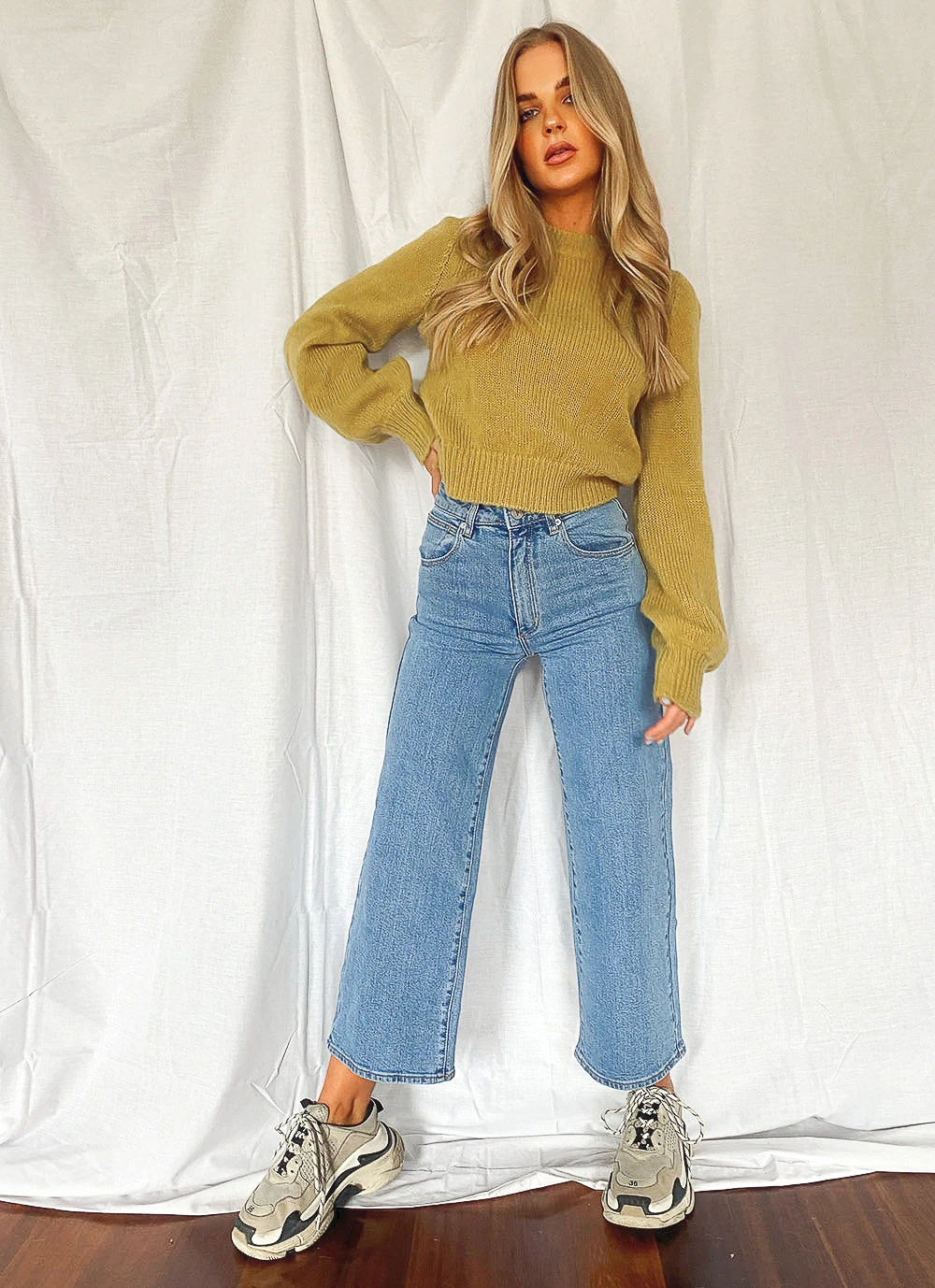 Abrand New & Most Loved A Street Aline Crop Jeans - Georgia 1 Abrand New & Most Loved A Street Aline Crop Jeans - Georgia