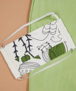 Peppermayo New & Most Loved Eco-Friendly Hemp & Organic Cotton Face Mask - White