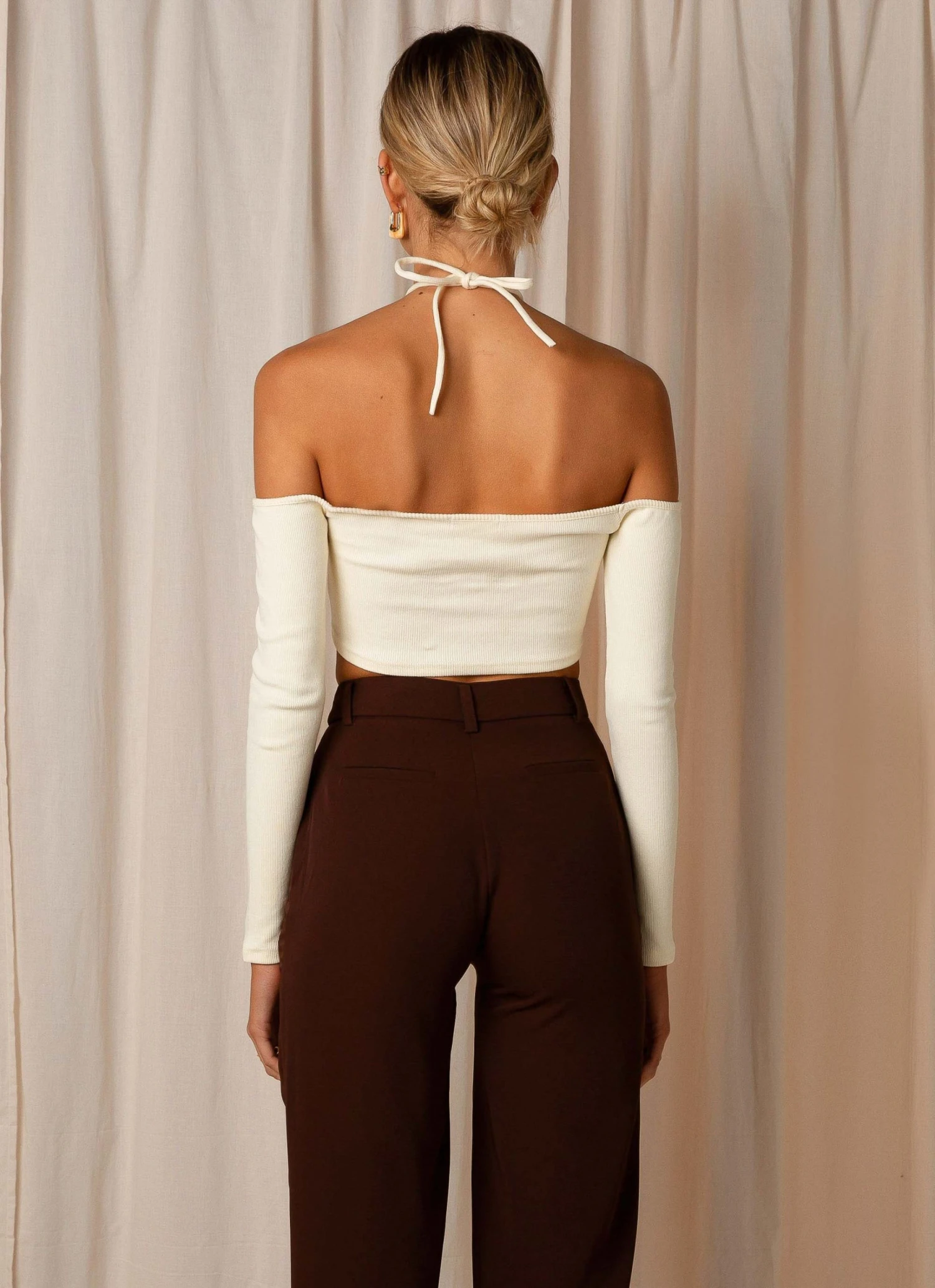 Peppermayo Exclusive New & Most Loved True Art Halter - Ivory 4 Peppermayo Exclusive New & Most Loved True Art Halter - Ivory