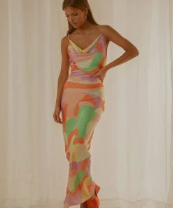 Peppermayo Exclusive New & Most Loved Escapade Slip Dress - Paloma